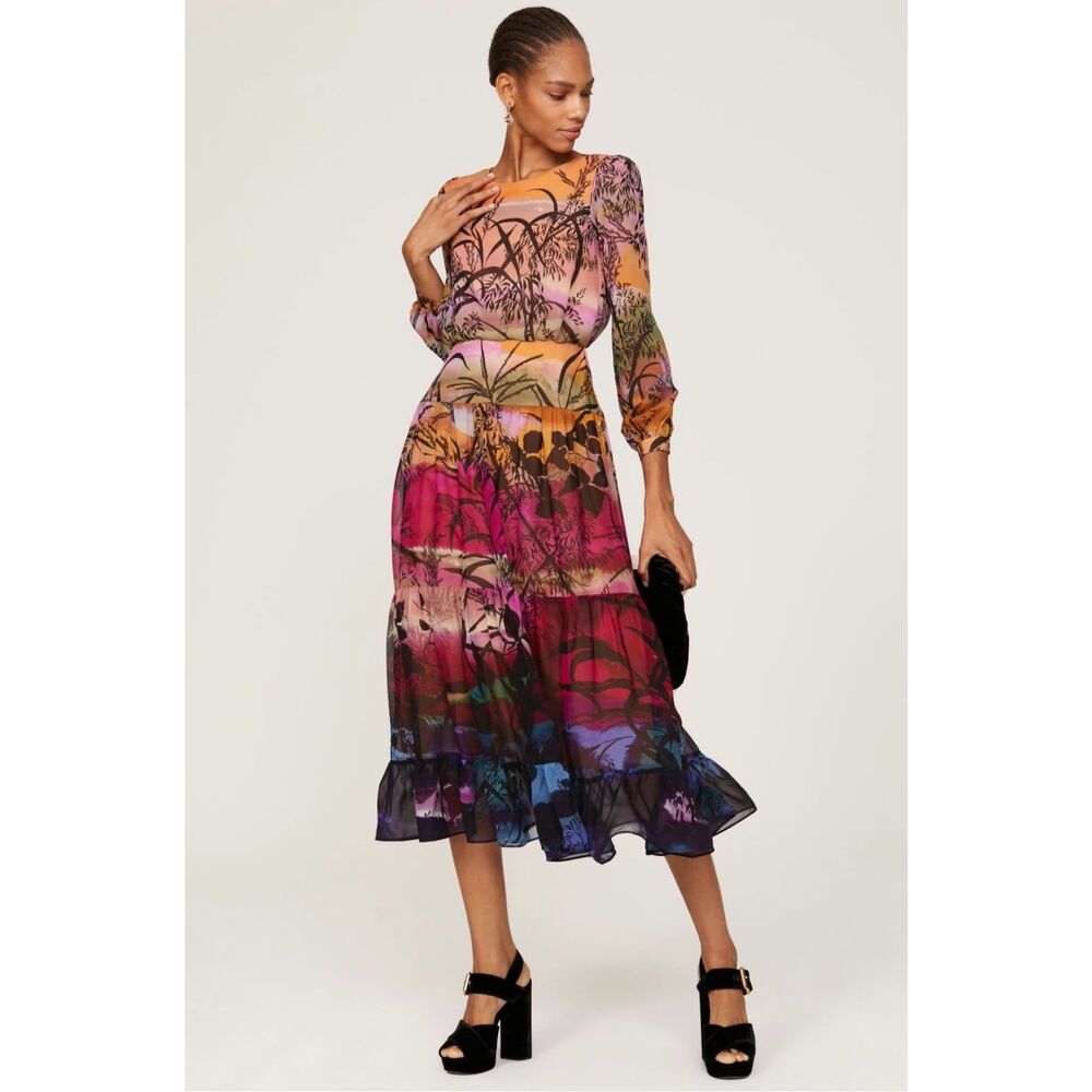 SALONI Isabel Dress 🧡